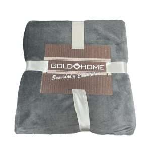 colcha gris