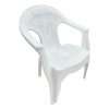 silla plastica blanca