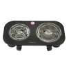 Estufa electrica Gold Home negra