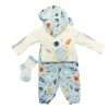 CONJUNTO DE 4 PIEZAS PARA BEBE