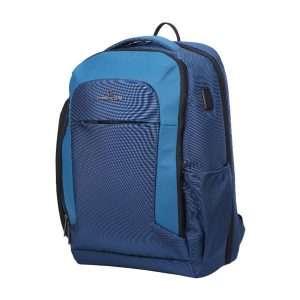 Mochila Praga lateral Azul