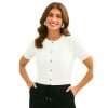BLUSA BLANCA PARA DE DAMA