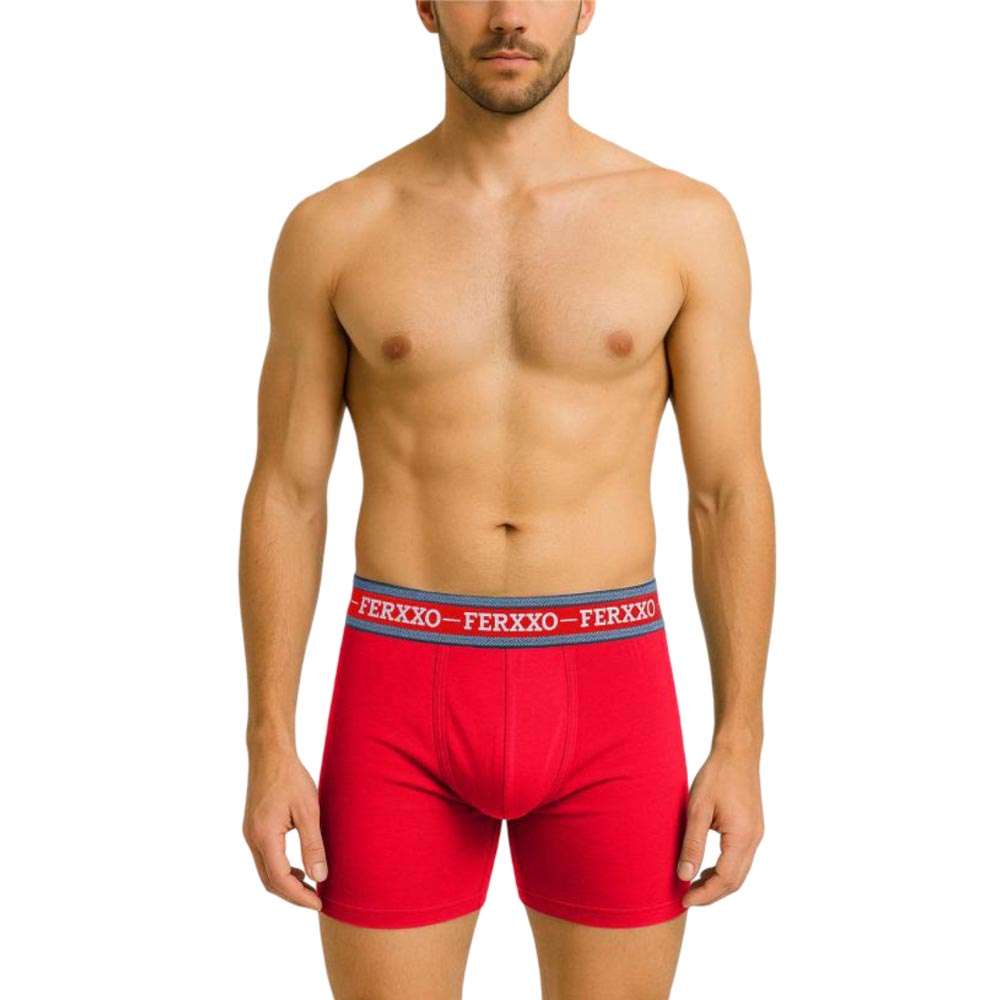 Boxer Barroco Rojo