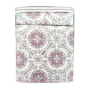 Edredón morado y GRIS