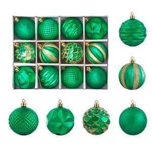 Esferas navideña color verde
