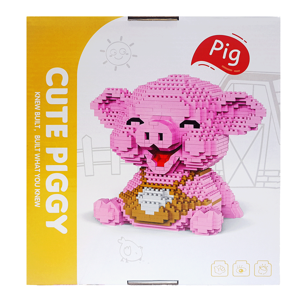 Juguete lego cute Piggy