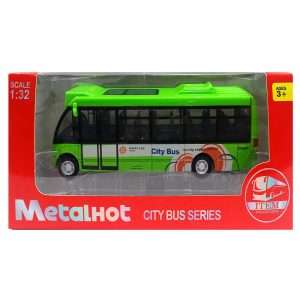 Bus metálico Verde