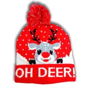 Gorro navideño Gold Home