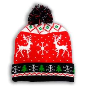 Gorro navideño Gold Home