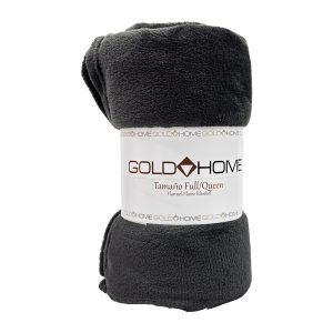 COLCHA GOLD HOME GRIS