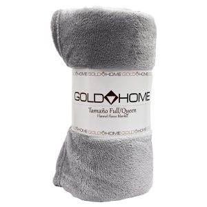 COLCHA GOLD HOME GRIS-LIGHT