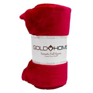 COLCHA GOD HOME ROJO